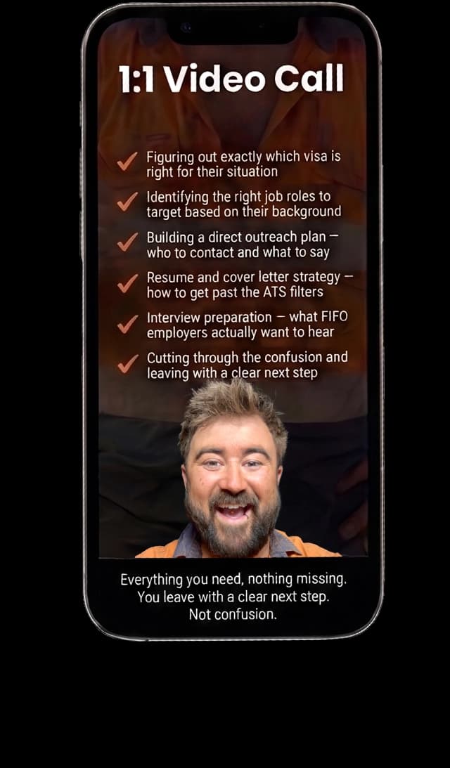 1:1 Video Call shown on a phone